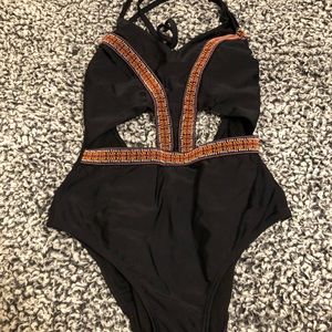 black one piece